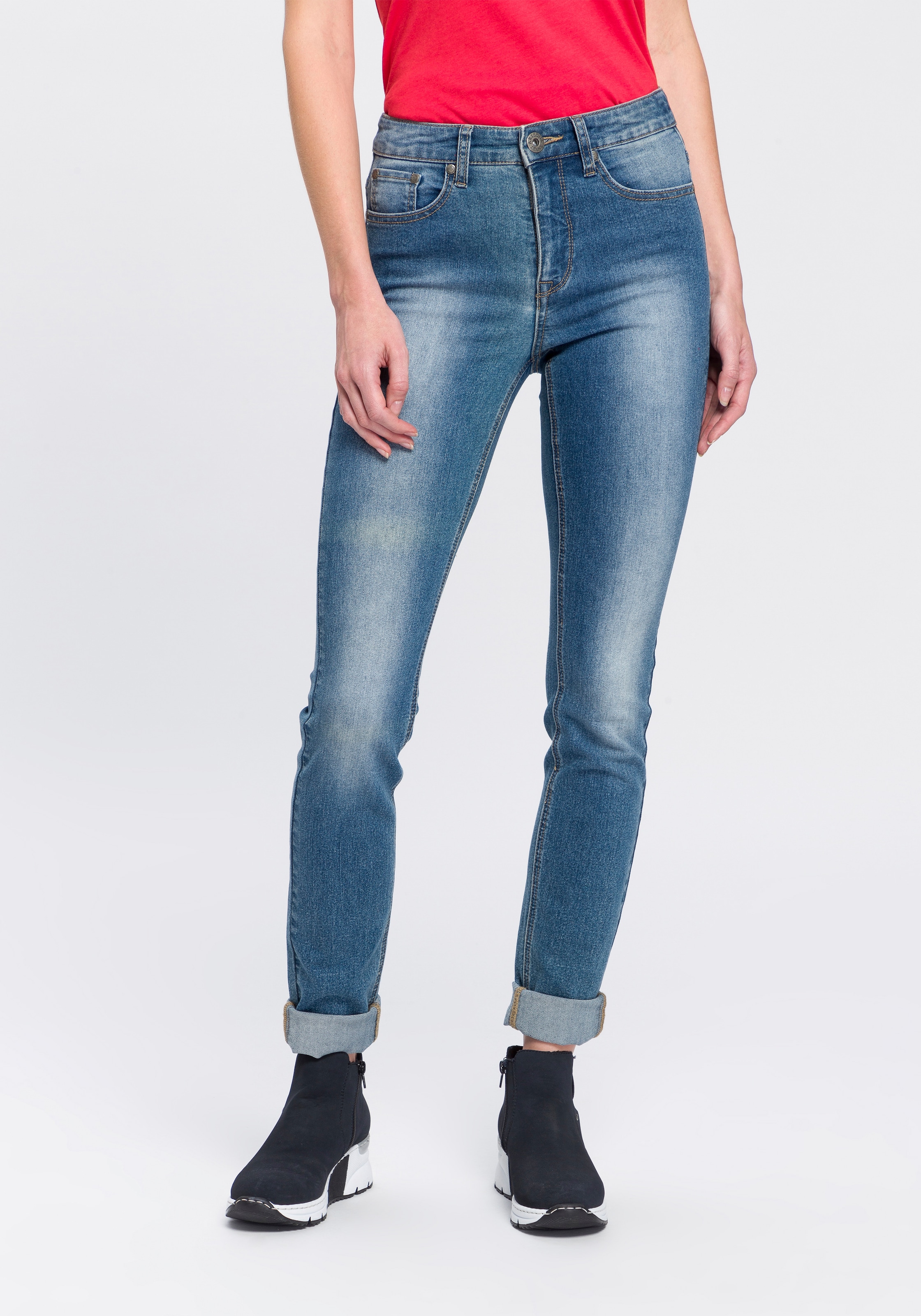 Arizona Skinny-fit-Jeans »Shaping«, High kaufen Waist