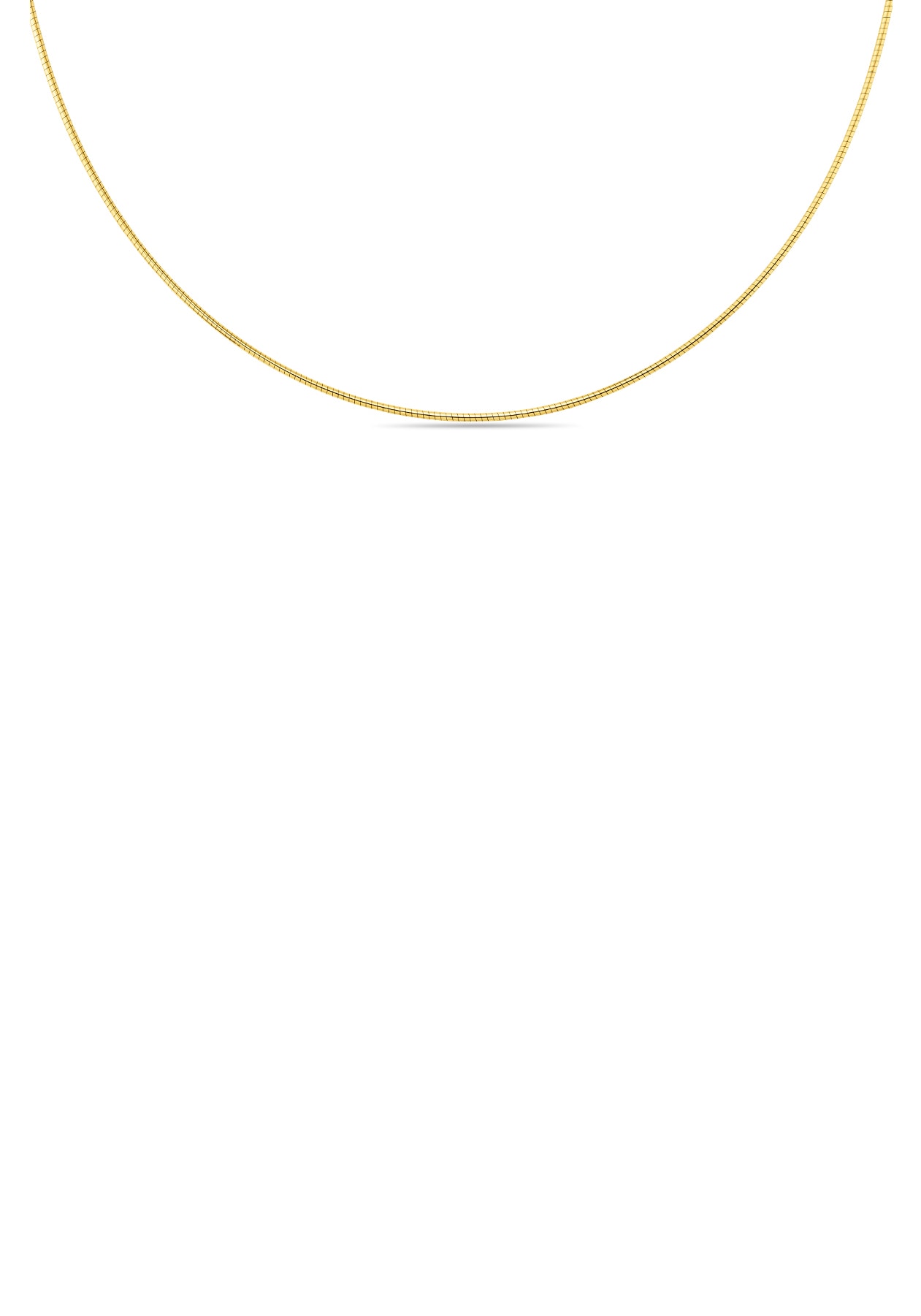 Firetti Collierkettchen »Schmuck online kaufen Halsschmuck | Geschenk Halskette Gold walking Kleid, Goldkette Geburtstag I\'m zu Weihnachten Tondakette«, Shirt, 333 Jeans, Sneaker! Anlass