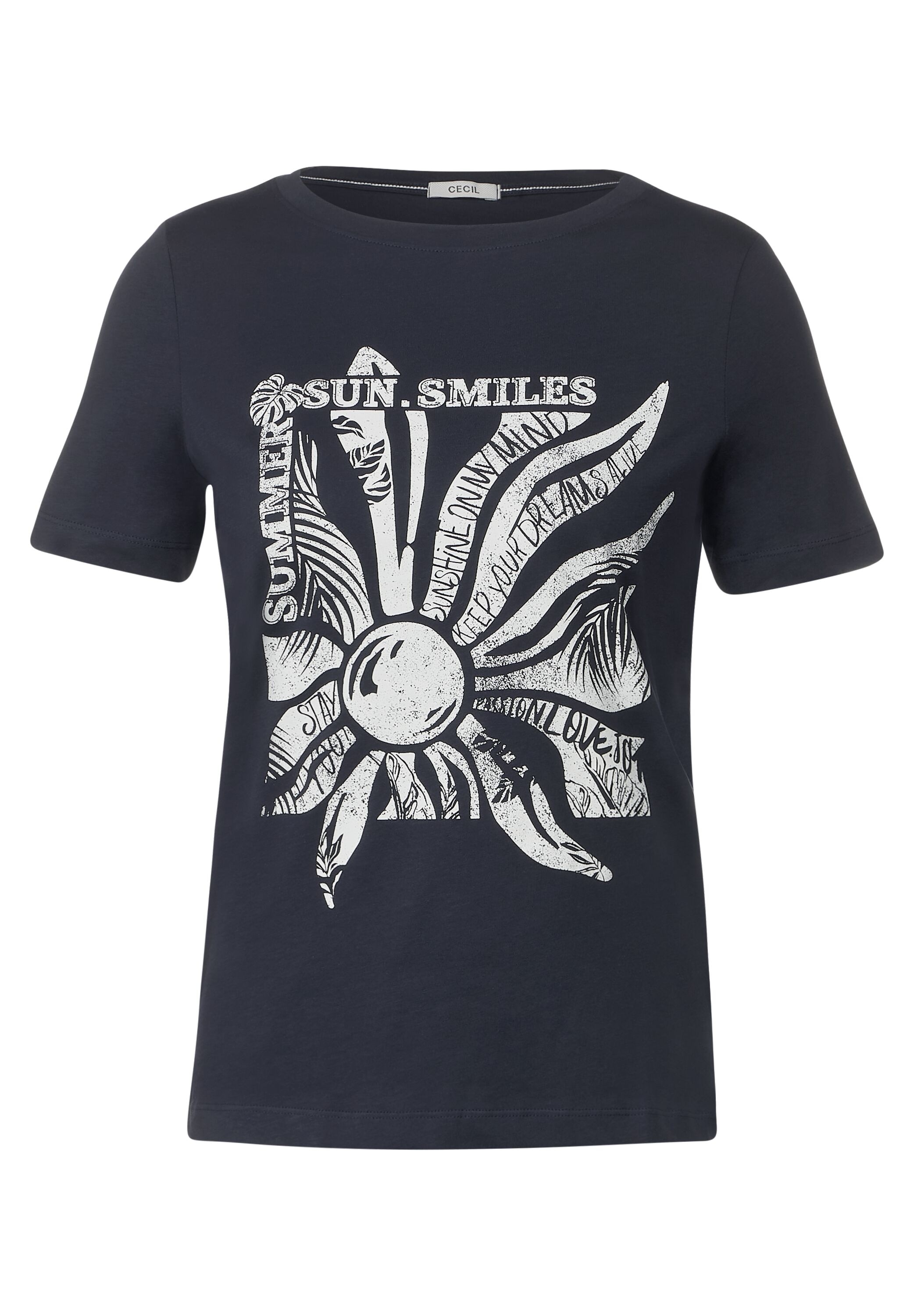 Cecil T-Shirt, mit U-Boot-Ausschnitt shoppen | V-Shirts