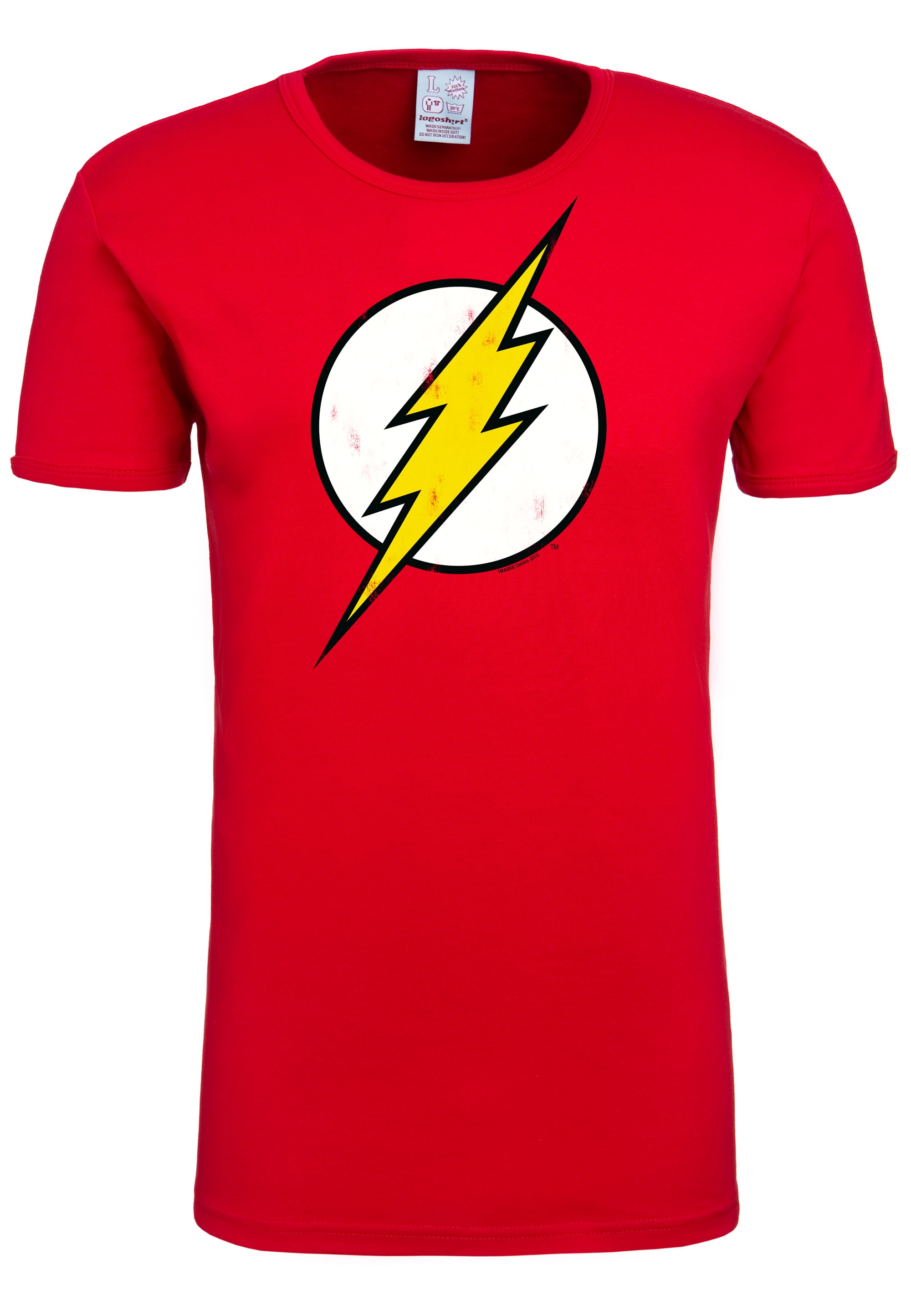 walking mit »Flash lizenzierten LOGOSHIRT shoppen I\'m Originaldesign Logo«, | T-Shirt