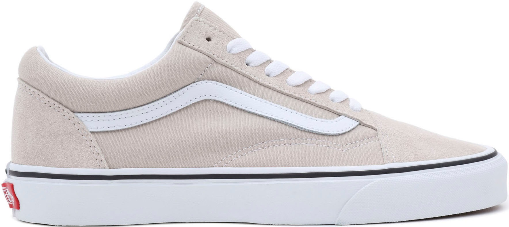 Vans old skool birch true cheap white