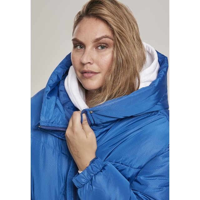 URBAN CLASSICS Winterjacke »Damen Ladies Oversized Hooded Puffer«, (1 St.),  mit Kapuze kaufen