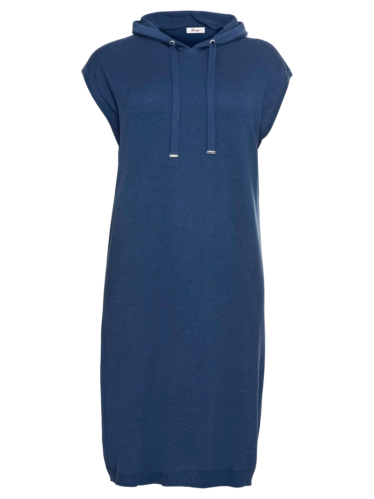 Sheego Strickkleid »Strickkleid«, aus Baumwoll-Mix, mit Kapuze kaufen