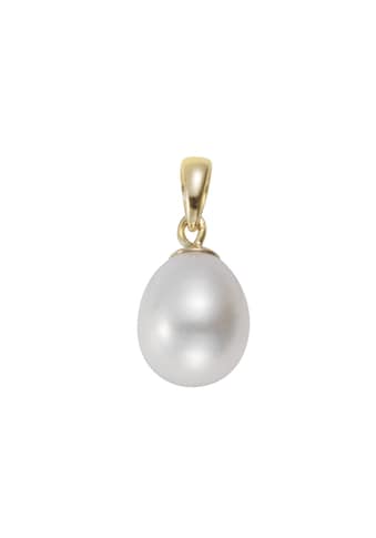 Vivance Kettenanhänger »375 Gold Perle weiß oval 8-8,5mm« kaufen