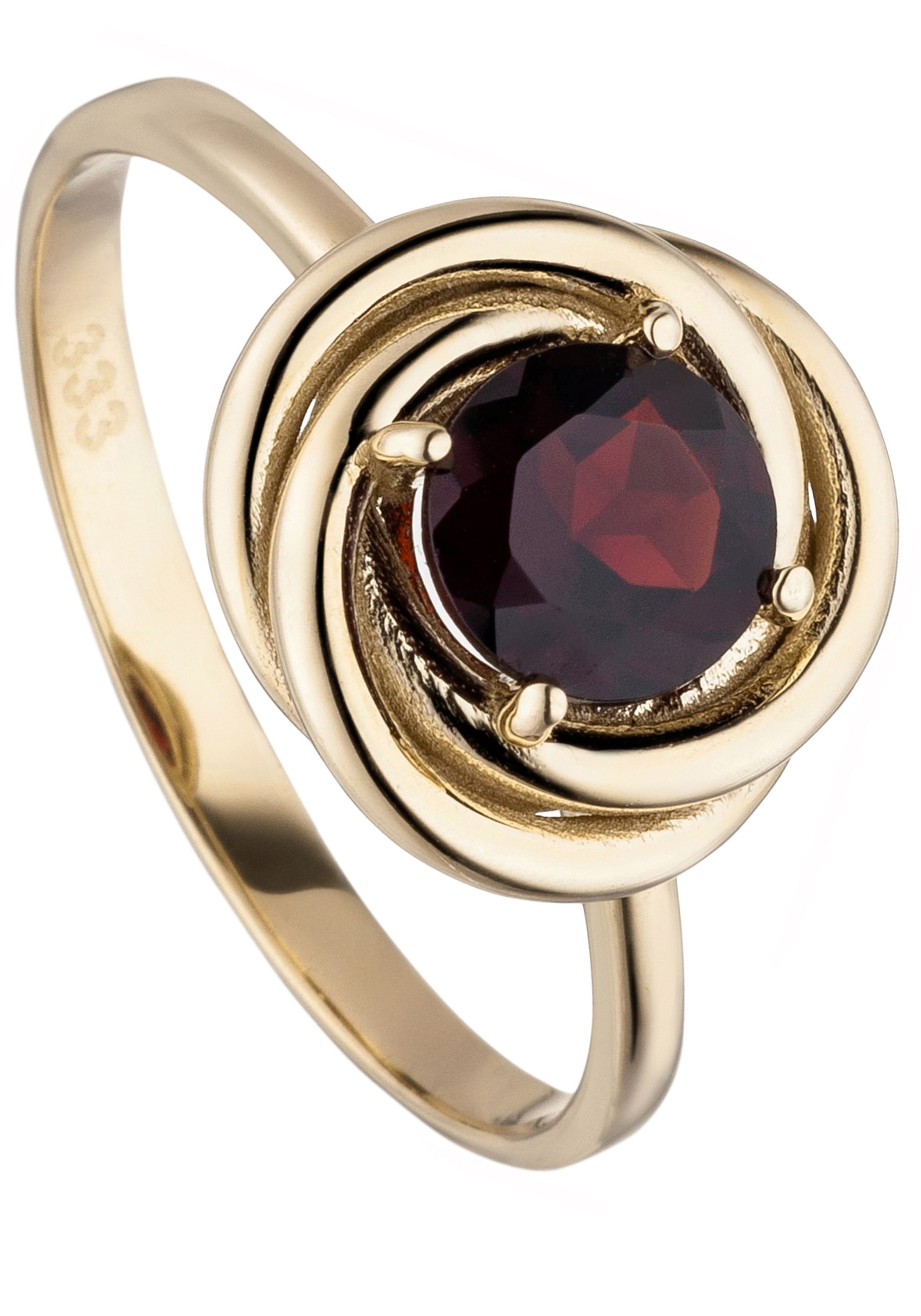 JOBO Fingerring »Ring mit Granat«, 333 Gold online kaufen | I'm walking