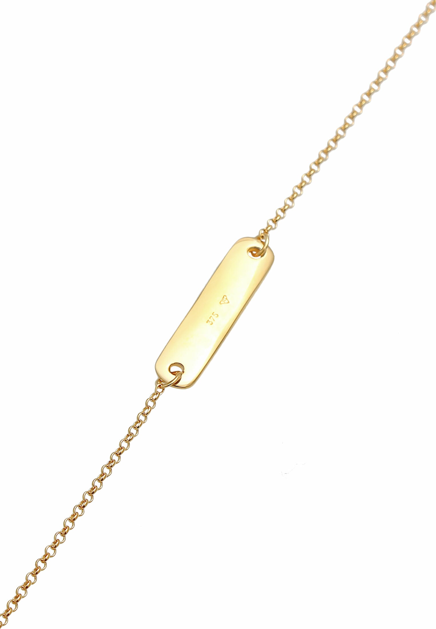Gelbgold« gravierbarer I\'m Platte mit Elli | Premium Armband walking »ID-Armband 375 bestellen