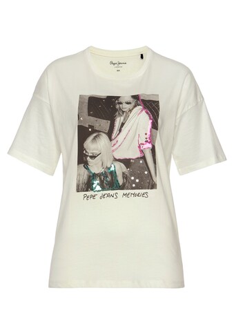 Pepe Jeans Kurzarmshirt »ARIA«, mit besonderem Fotoprint kaufen