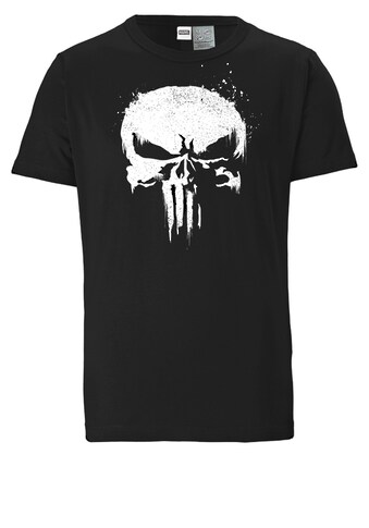 LOGOSHIRT T-Shirt »Marvel - Punisher TV Skull«, mit lizenziertem Print kaufen