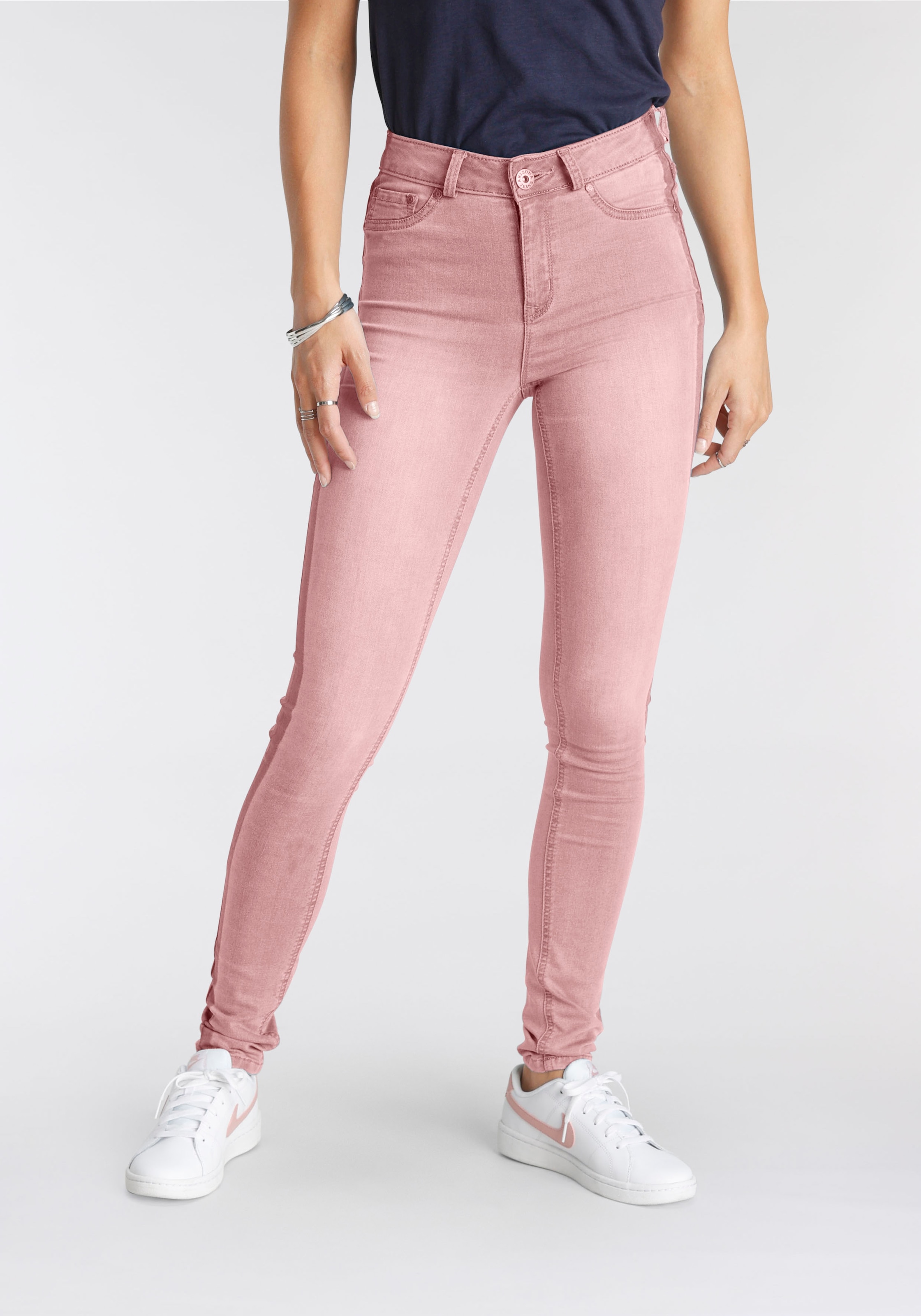 High »Ultra bestellen | seitlichem Streifen Skinny-fit-Jeans I\'m Stretch«, Arizona Waist walking mit