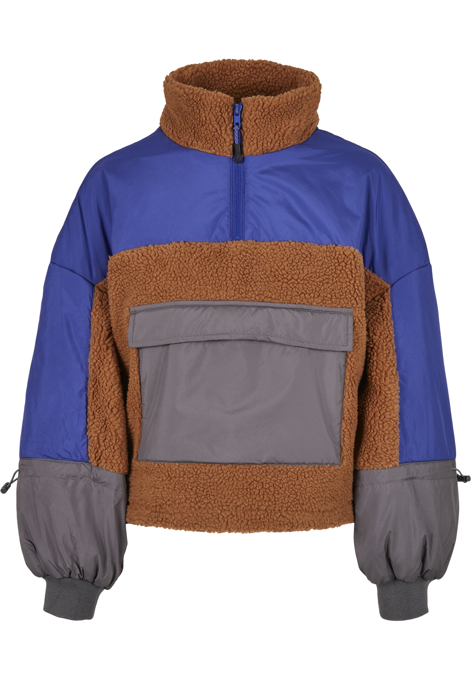 URBAN CLASSICS Outdoorjacke »Frauen Ladies Jacket«, Pull I\'m walking (1 Sherpa 3-Tone | St.) Over kaufen online