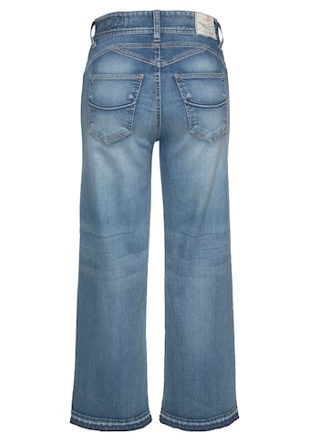 Herrlicher High-waist-Jeans »GILA SAILOR CROPPED ORGANIC«, mit Cut Off Säumen kaufen
