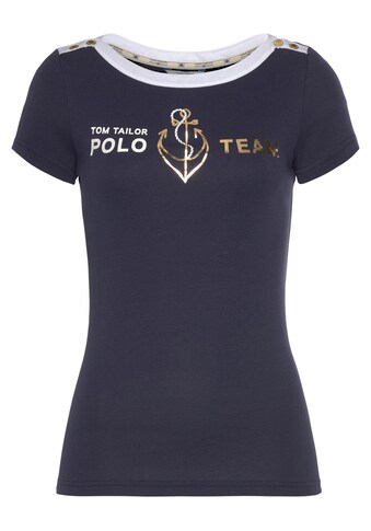 TOM TAILOR Polo Team T-Shirt, NEUE KOLLEKTION kaufen