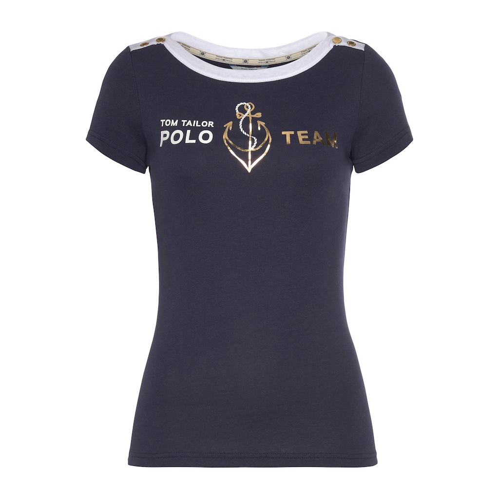 TOM TAILOR Polo Team T-Shirt, NEUE KOLLEKTION
