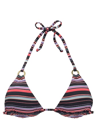LASCANA Triangel-Bikini-Top »Voss«, mit trendigem Print kaufen