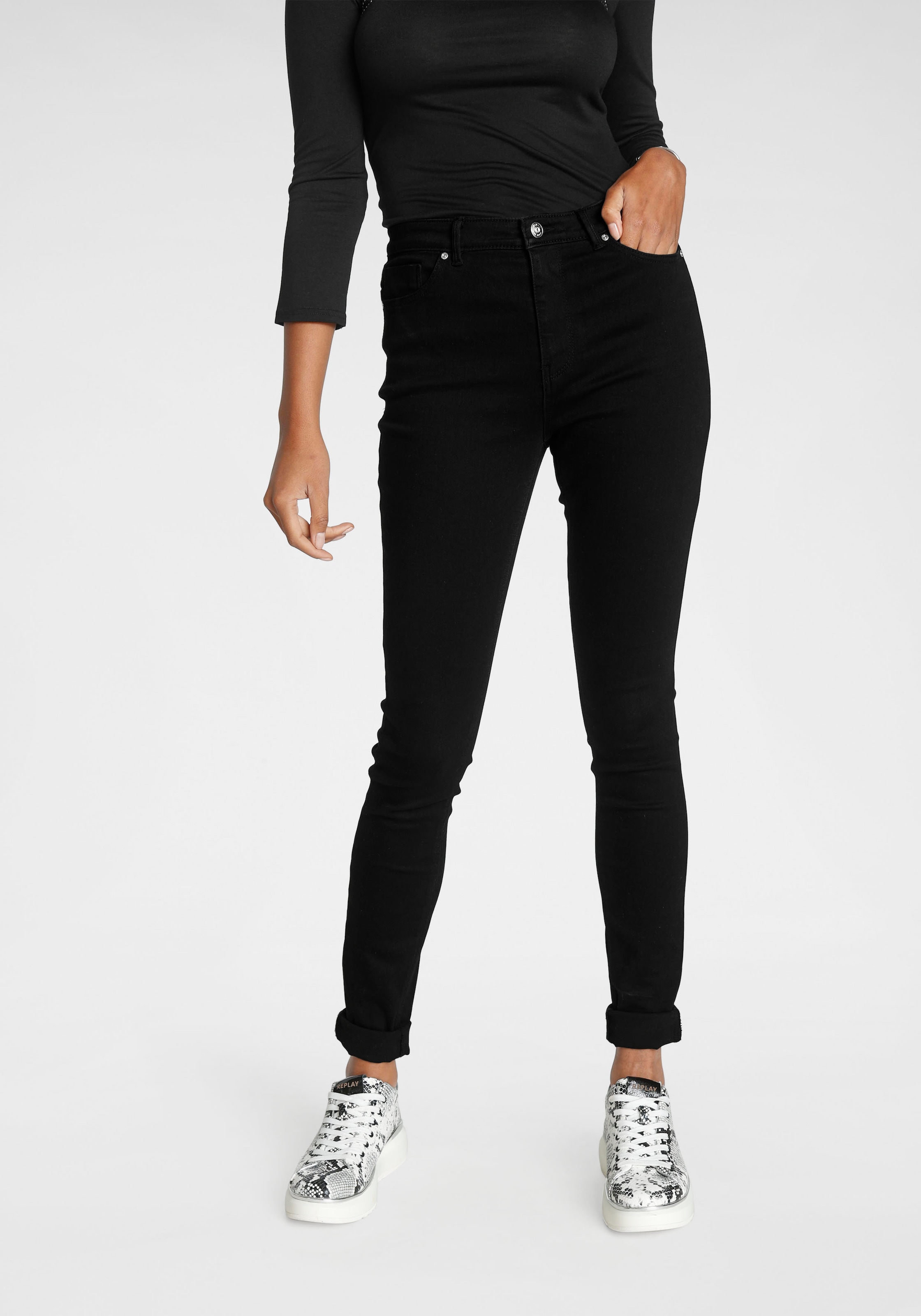 ONLY shoppen walking Skinny-fit-Jeans mit I\'m »ONLPAOLA«, Stretch |