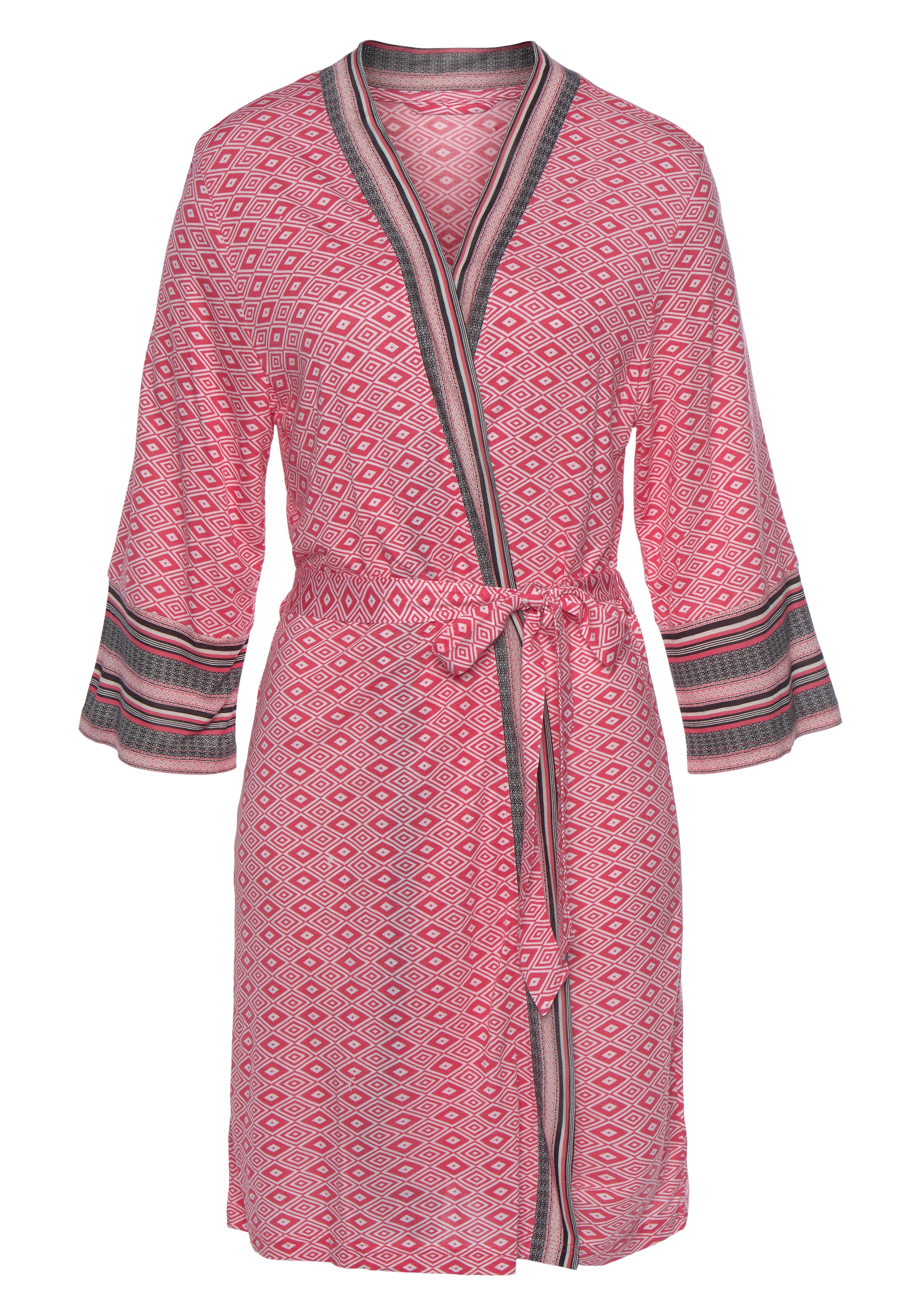 auf bestellen in & schönem Rechnung Vivance Ethno-Design Kimono, Dreams Wäsche