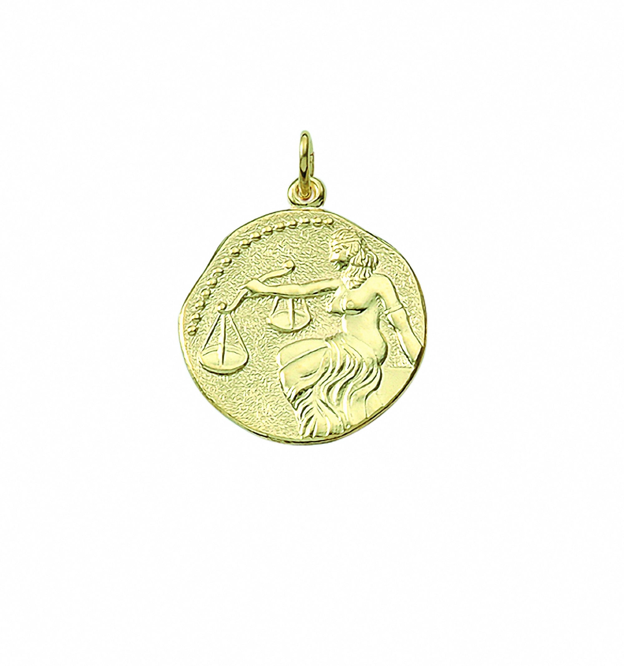 Adelia´s Kette mit Anhänger »333 Gold Sternzeichen Anhänger Waage Ø 18,2  mm«, Schmuckset - Set mit Halskette online kaufen | I\'m walking