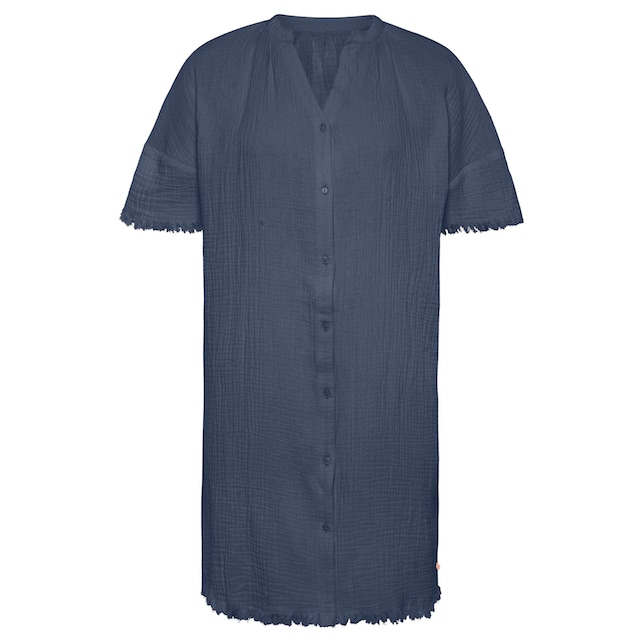 s.Oliver Nachthemd, aus gewebtem Musselinstoff & Wäsche auf Rechnung  bestellen