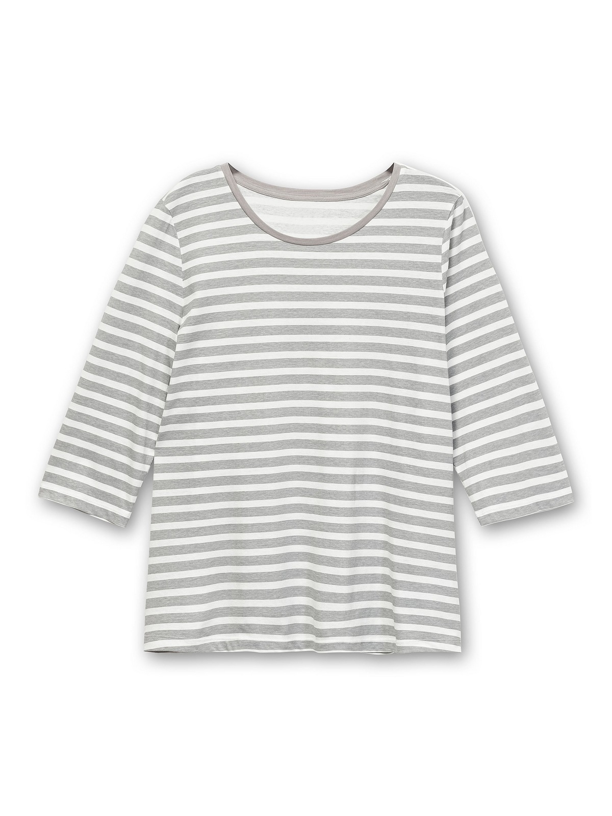 Sheego Größen«, online 3/4-Arm-Shirt I\'m aus walking kaufen Baumwolle reiner »Große |