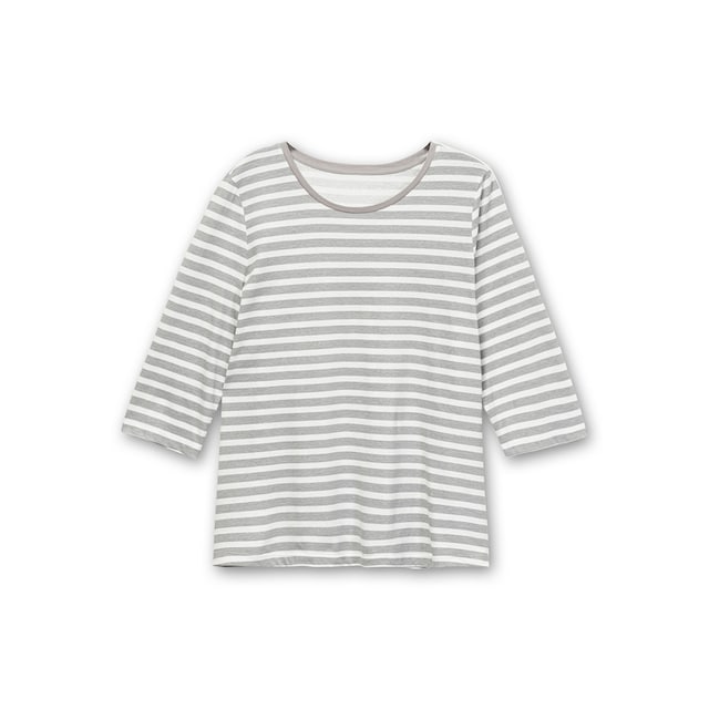 Sheego 3/4-Arm-Shirt »Große Größen«, aus reiner Baumwolle online kaufen |  I'm walking