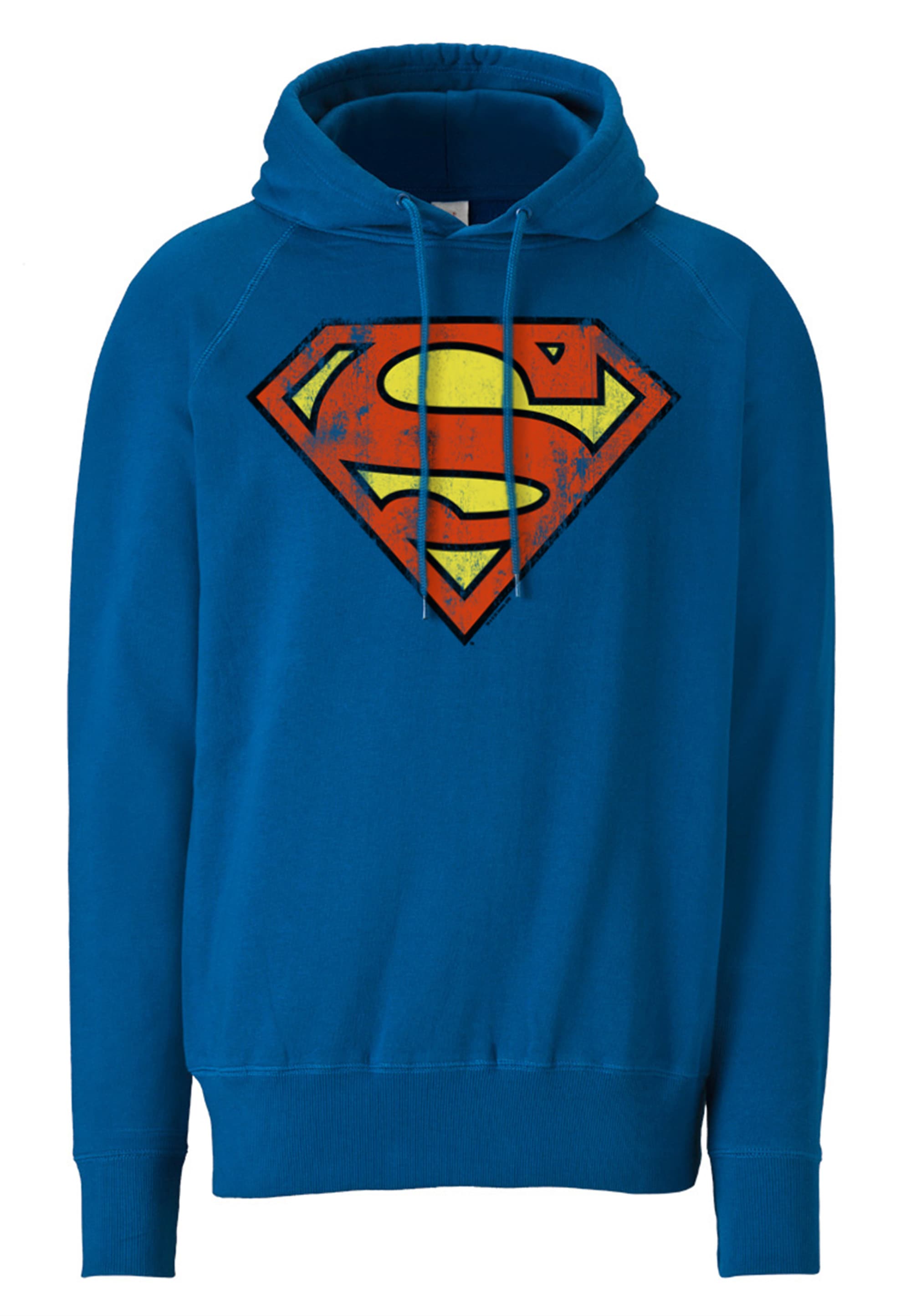 LOGOSHIRT I\'m | mit bestellen Logo«, Superman Kapuzensweatshirt walking Superhelden-Print »DC -