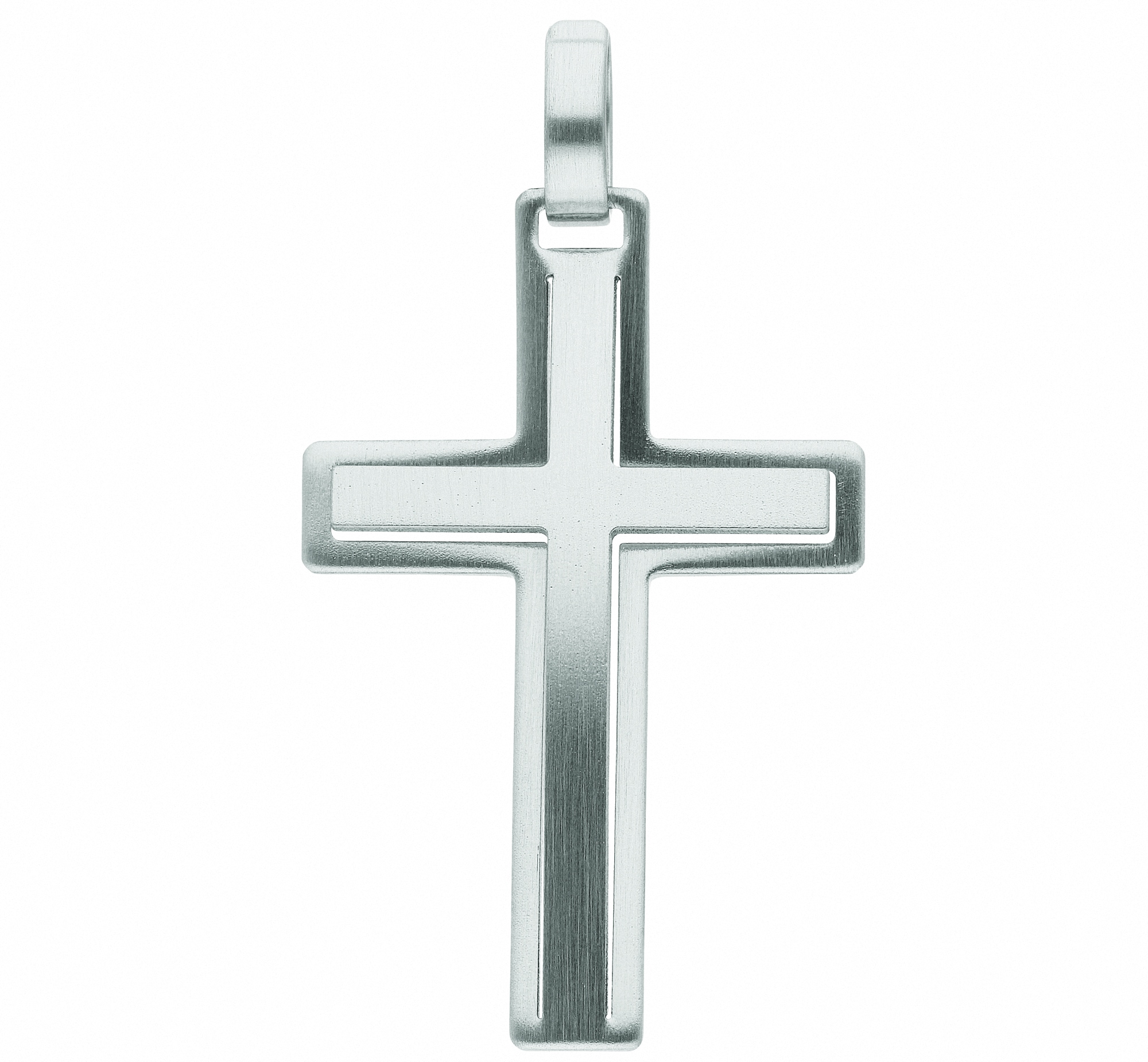 I\'m - Schmuckset »Edelstahl Halskette Kreuz kaufen walking mit Kettenanhänger Anhänger«, Set Adelia´s |