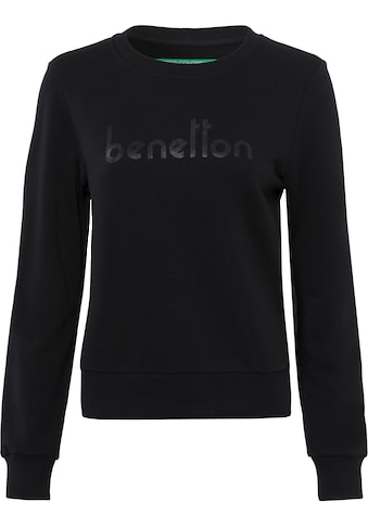 United Colors of Benetton Sweater, mit schimmerndem Markendruck vorn kaufen