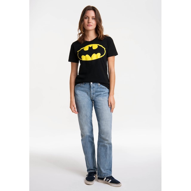 LOGOSHIRT T-Shirt »DC Comics - Batman Logo«, mit lizenziertem Print  bestellen