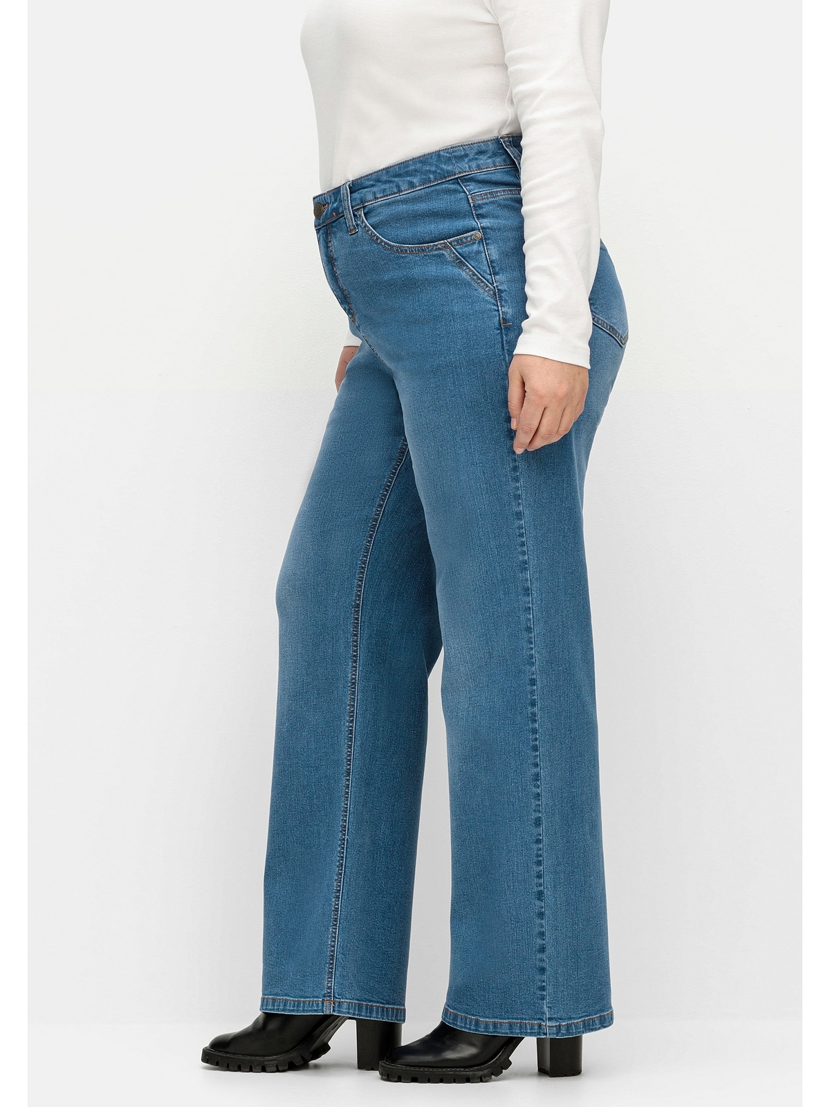 kaufen für | »Große Jeans Oberschenkel walking Waden Größen«, I\'m Weite kräftige und Sheego ELLA