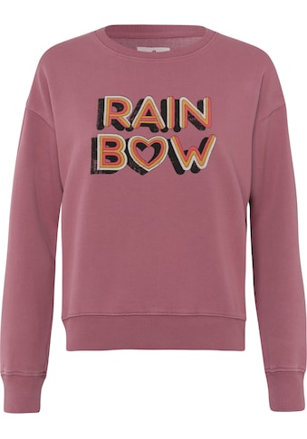 Freeman T. Porter Sweater »Hailey Rainbow«, mit coolem Retroprint kaufen