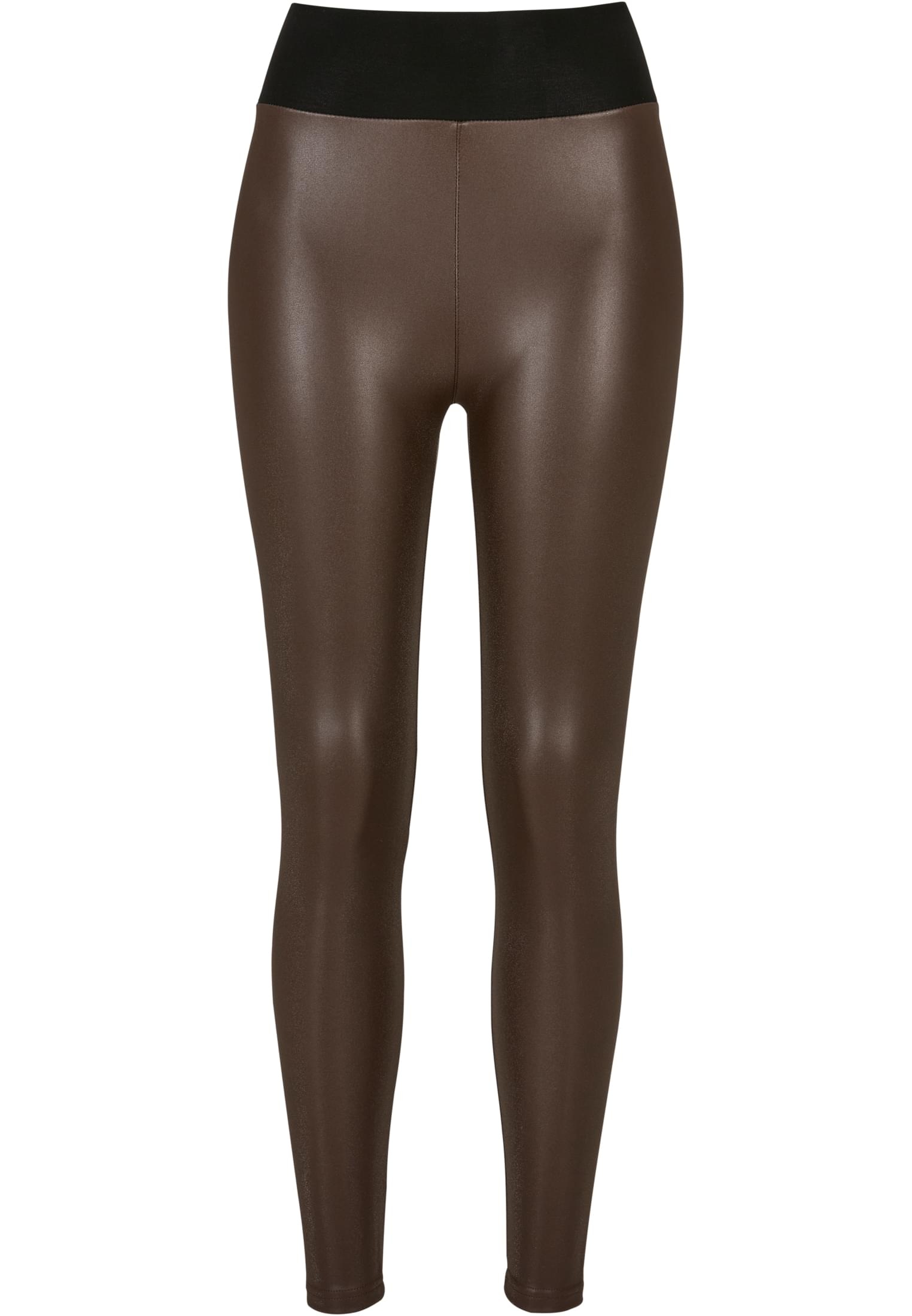 URBAN CLASSICS Leggings »Damen Ladies Leather (1 bestellen Faux Leggings«, Waist tlg.) High