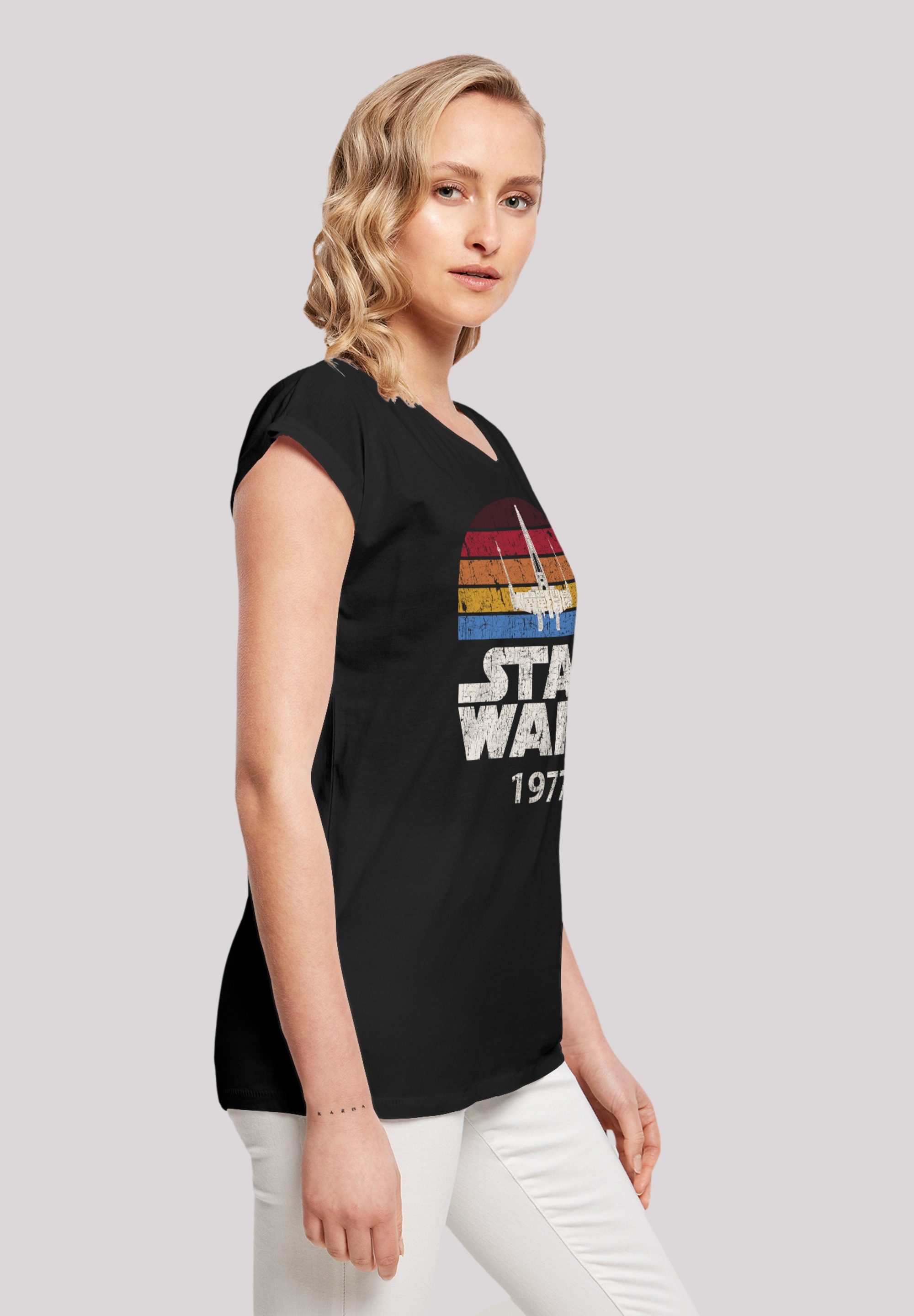 I\'m »Star Wars walking Trip Premium T-Shirt online 1977«, Qualität X-Wing | kaufen F4NT4STIC