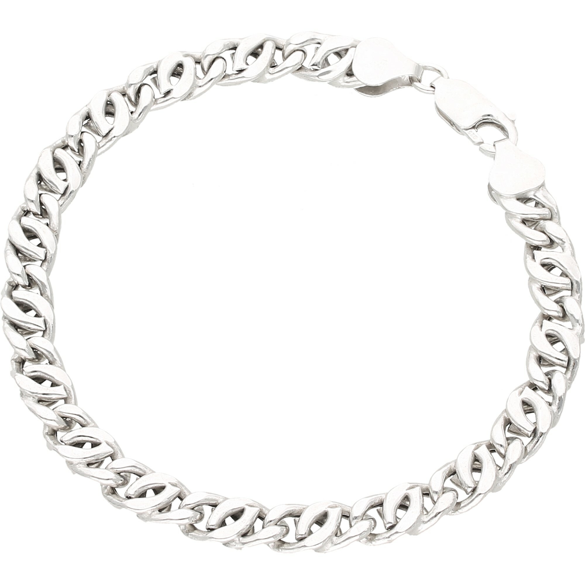 Smart Jewel Armband rhodiniert glanz Silber 925