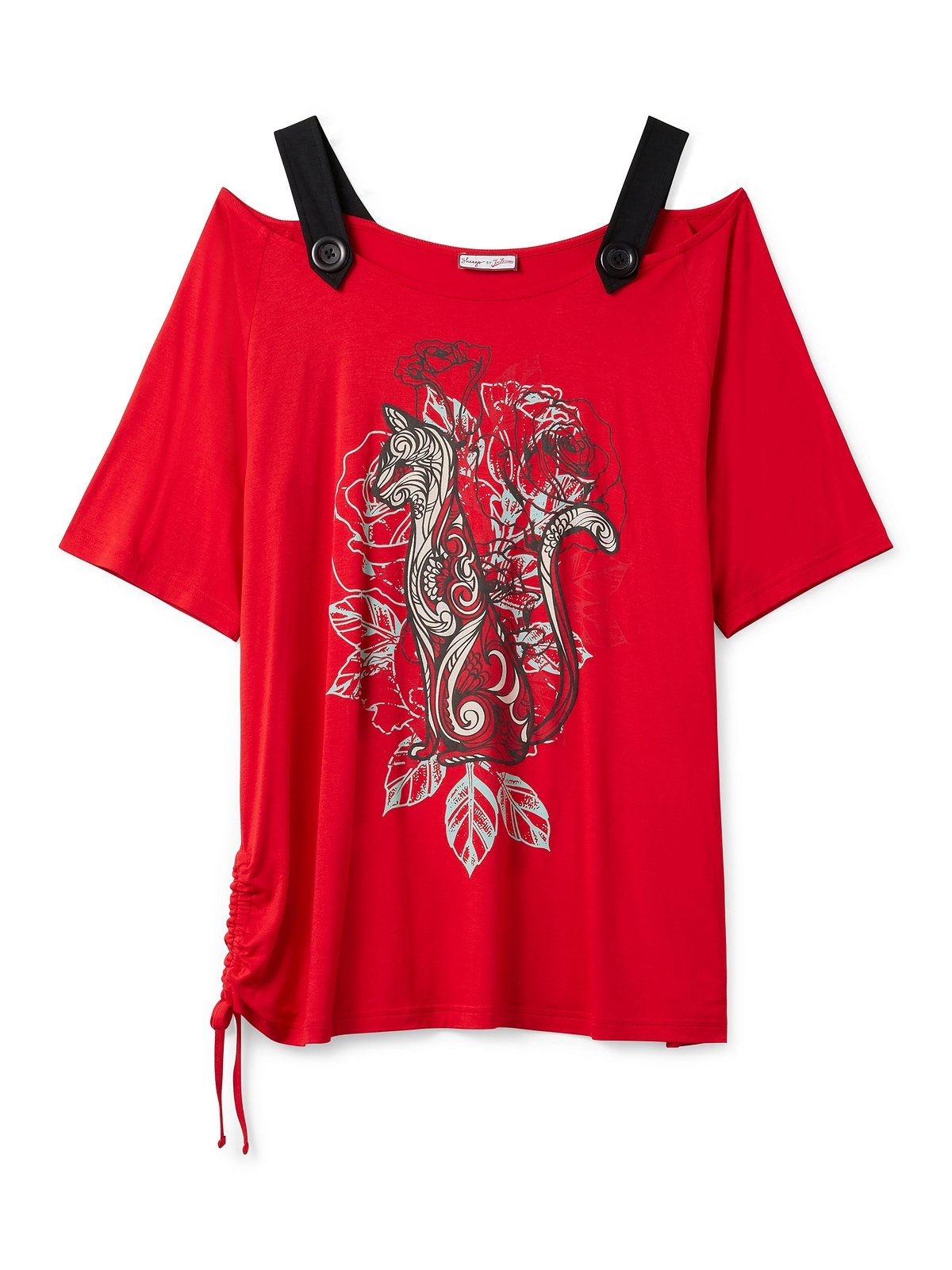 sheego by Joe Browns mit und Frontdruck T-Shirt kaufen Trägern »Große Größen«