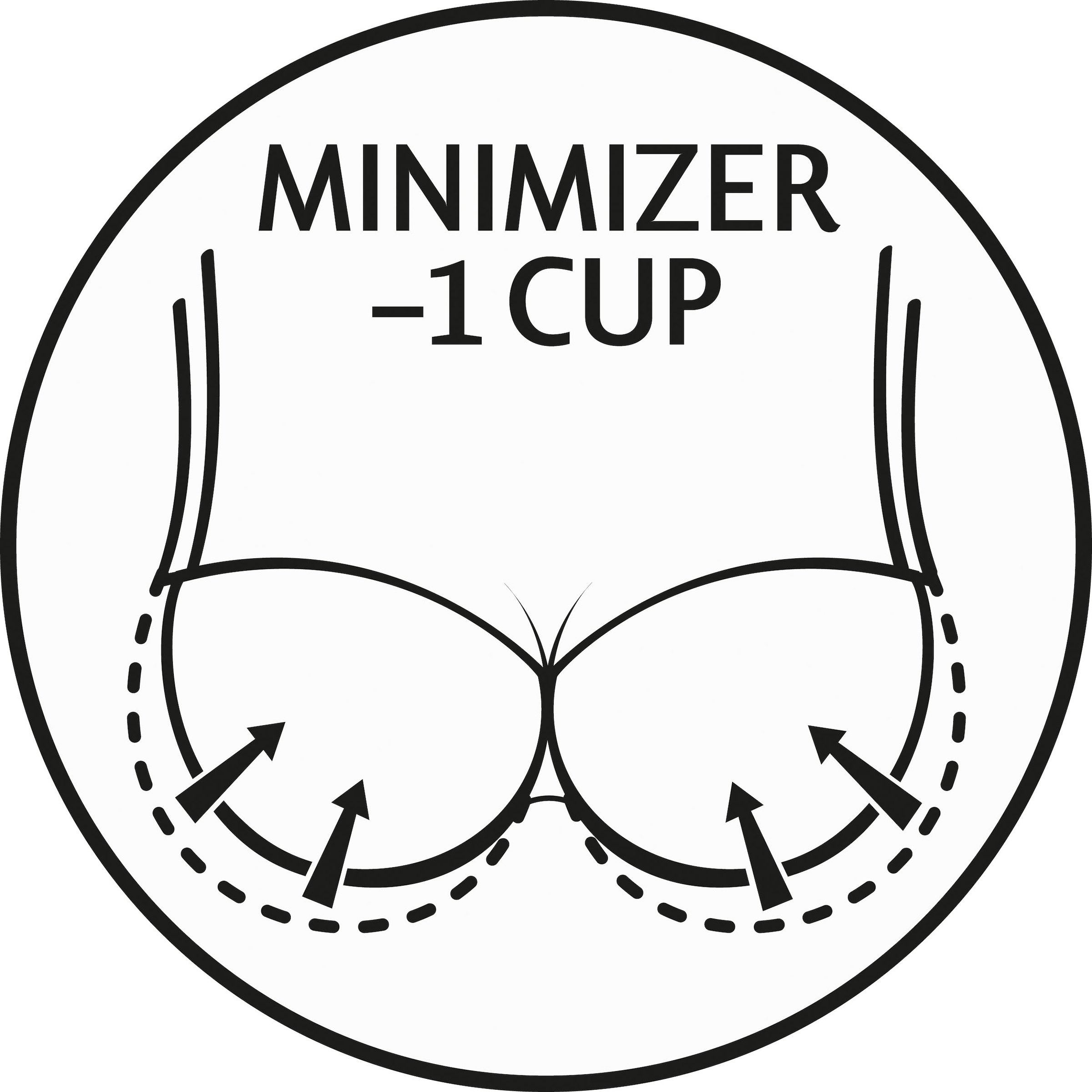 Triumph Minimizer-BH »Infinite Sensation W01«, nahtlos mit Rechnung Cups, C-G, & vorgeformten Wäsche bestellen Cup Dessous auf Basic