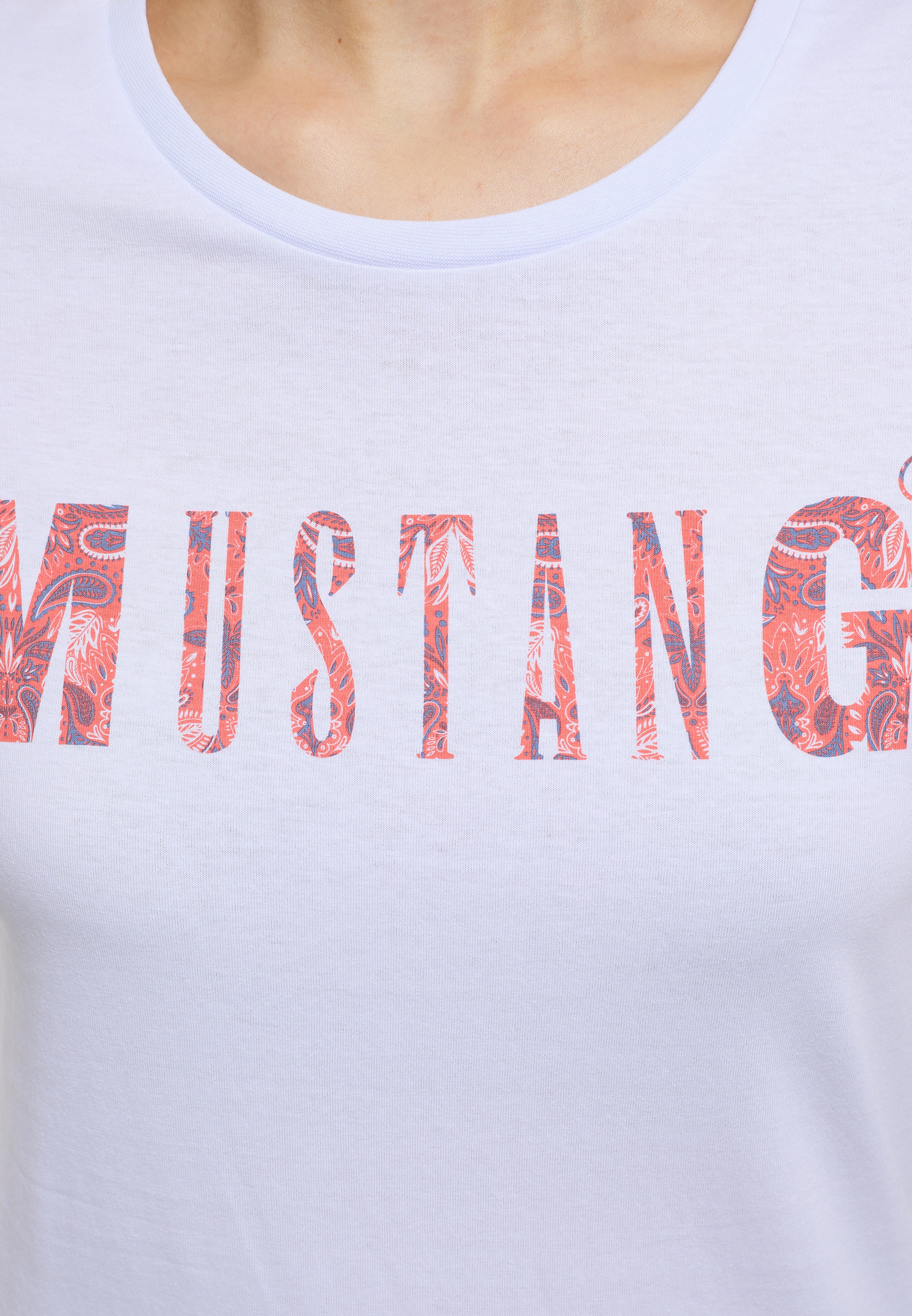 MUSTANG T-Shirt »Alexia C Logo« online | I'm walking