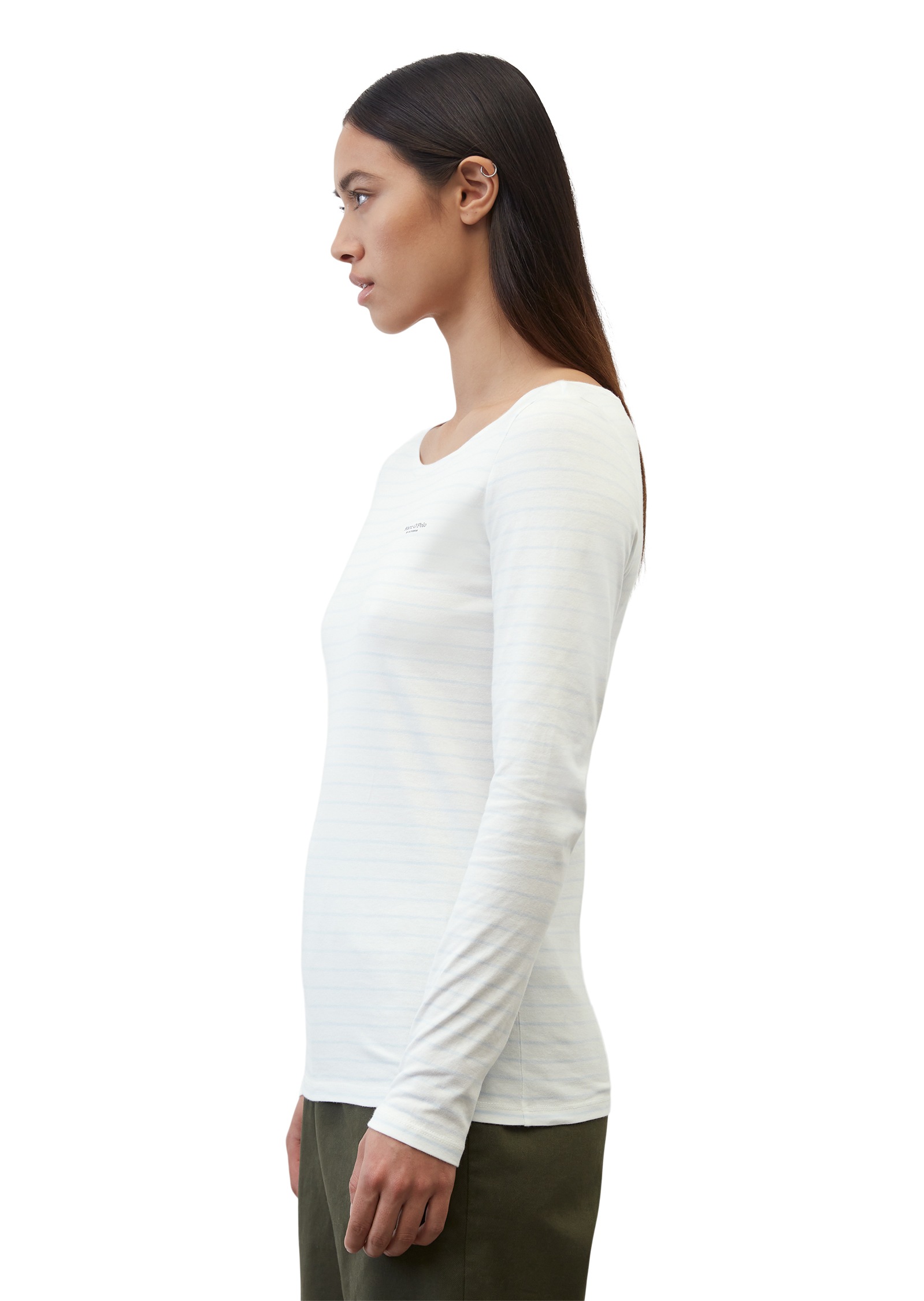 Marc O'Polo Langarmshirt »aus feinem Organic Cotton«