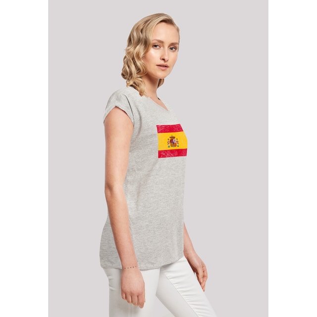 F4NT4STIC T-Shirt »Spain Spanien Flagge distressed«, Print bestellen