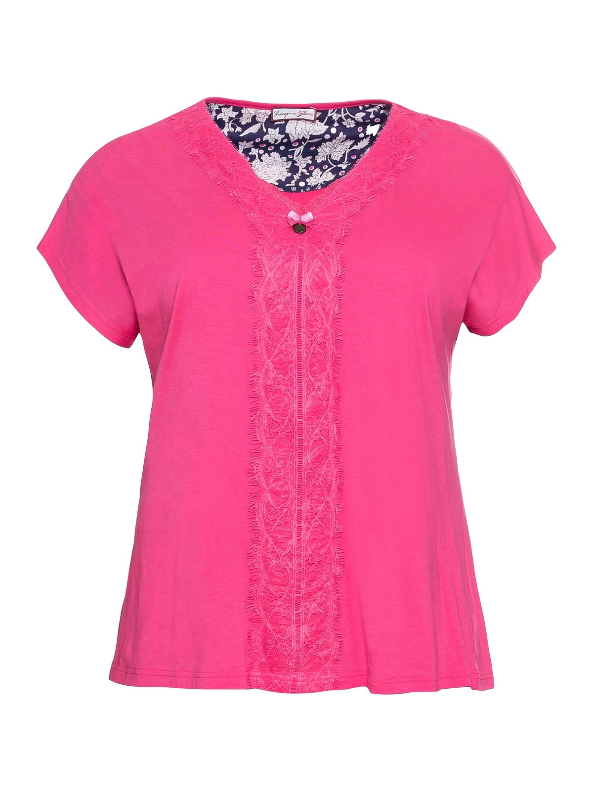 sheego by Joe Browns T-Shirt »Oversized-Shirt«, in Oversized-Form mit femininen Details kaufen