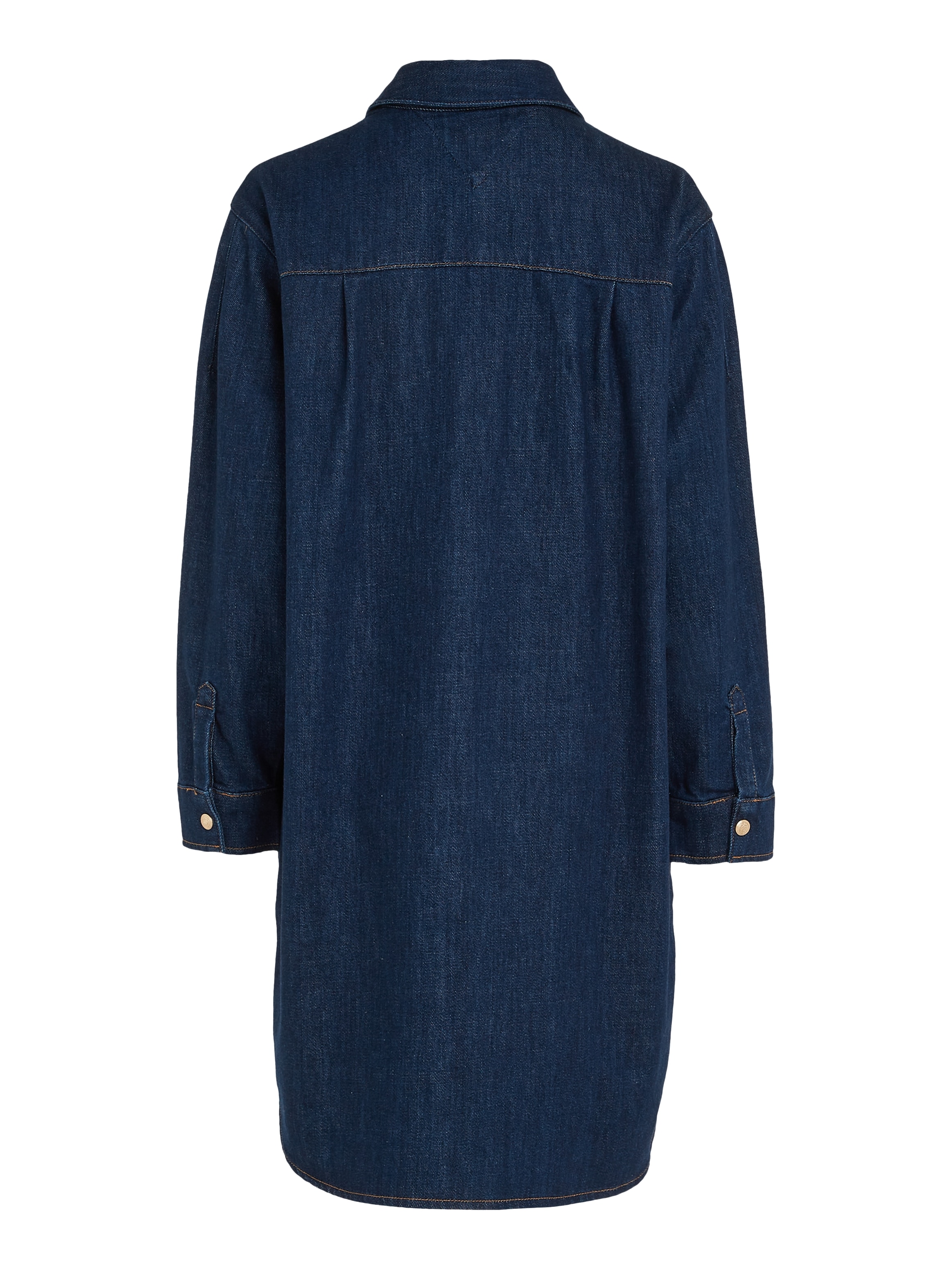 Tommy Hilfiger Jeanskleid »DNM LS SHIRT DRESS NALA«, mit durchgehender  Druckerleiste bestellen | Jeanskleider