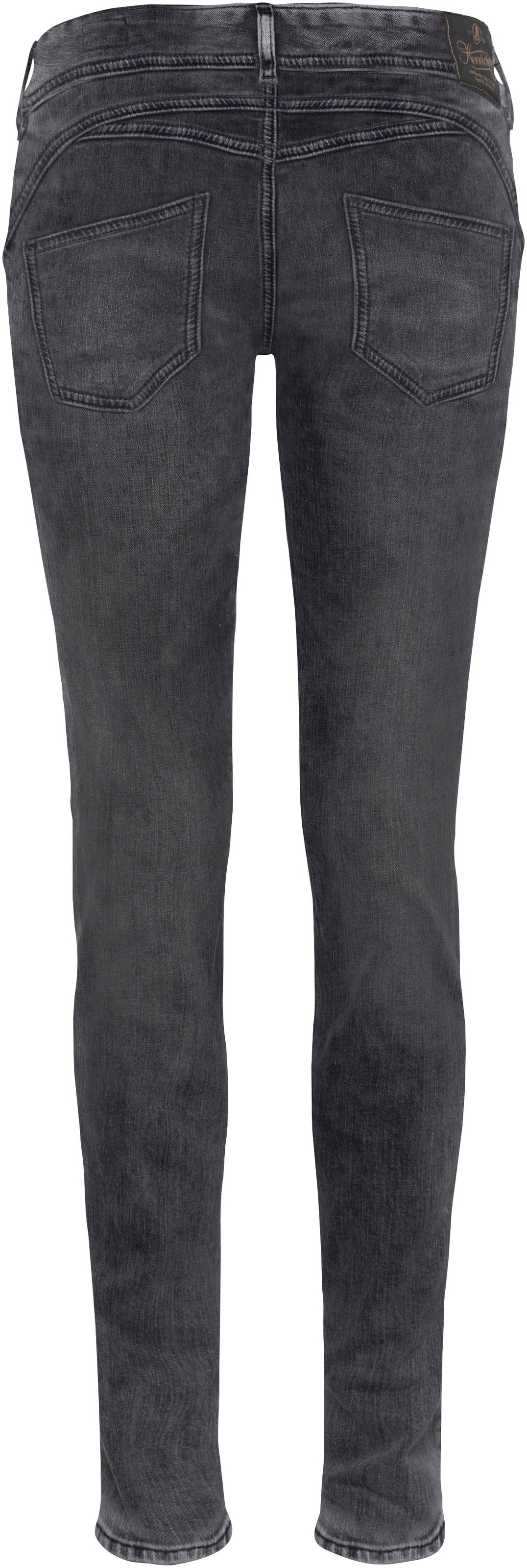 Herrlicher Slim-fit-Jeans »GINA RECYCLED mit seitlichem DENIM«, I\'m kaufen walking Keileinsatz 