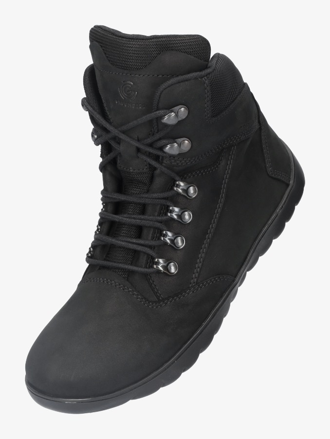 groundies -  Schnürboots "Barfußschuh Ontario", mit haltbaren Ösen