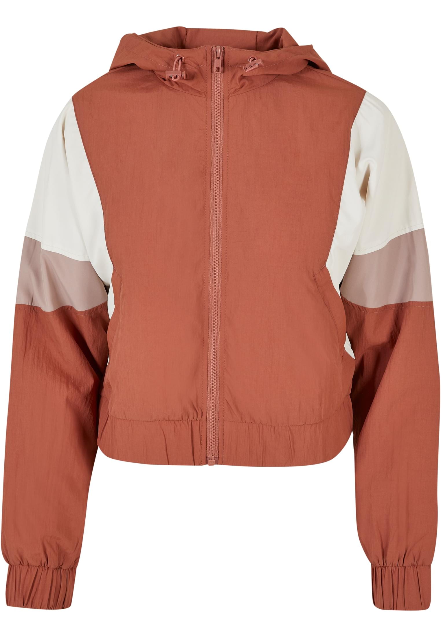URBAN CLASSICS Outdoorjacke »Damen Ladies Short 3-Tone Crinkle Jacket«, (1  St.), ohne Kapuze bestellen | I'm walking
