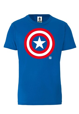 LOGOSHIRT T-Shirt »Marvel Comics«, mit Captain America-Logo kaufen