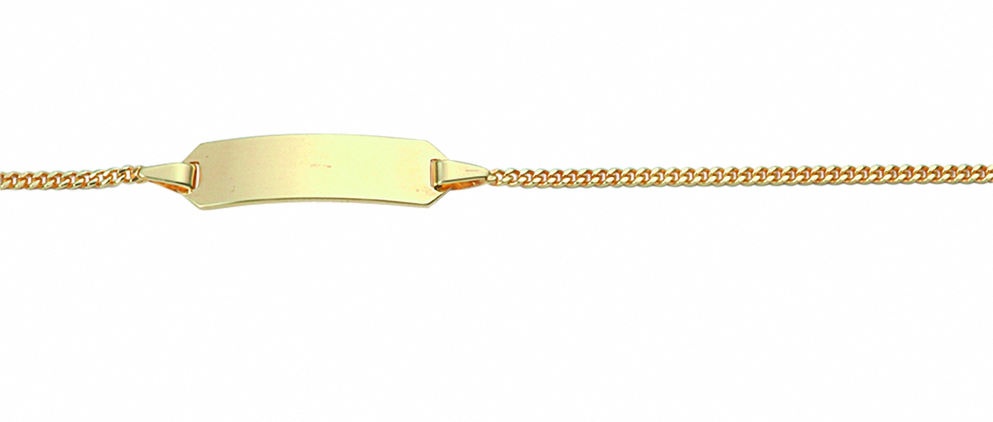Adelia´s Goldarmband »585 Gold Flach Panzer Armband 14 cm«, 585 Gold  Goldschmuck für Damen kaufen | I\'m walking