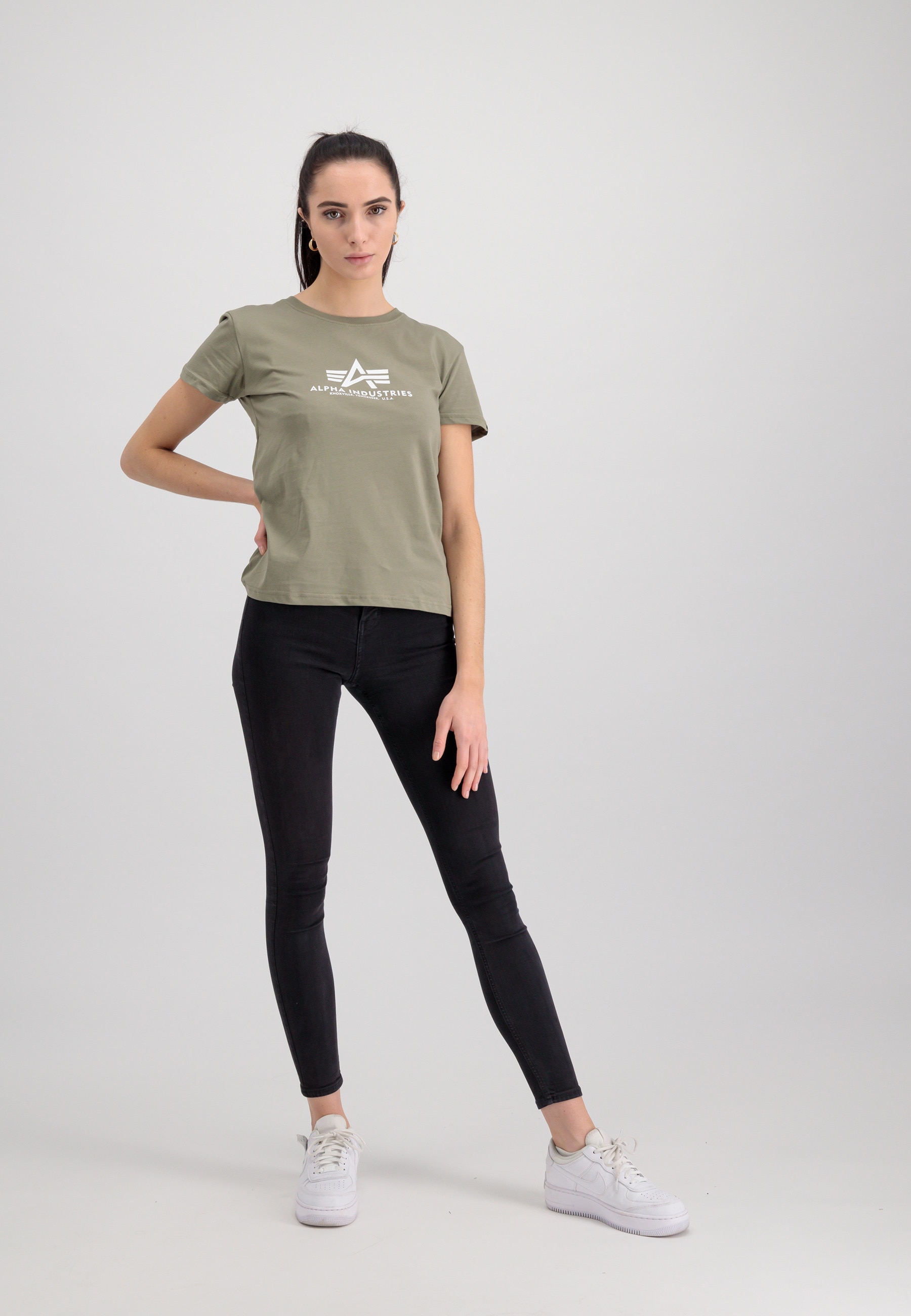 Alpha Industries Women Wmn« I\'m »Alpha shoppen T - T-Shirt Basic Industries T-Shirts | New walking