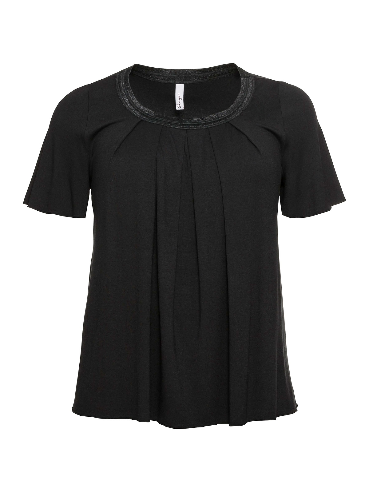 Sheego A-Linie »Große Blende kaufen Größen«, mit T-Shirt dekorativer in