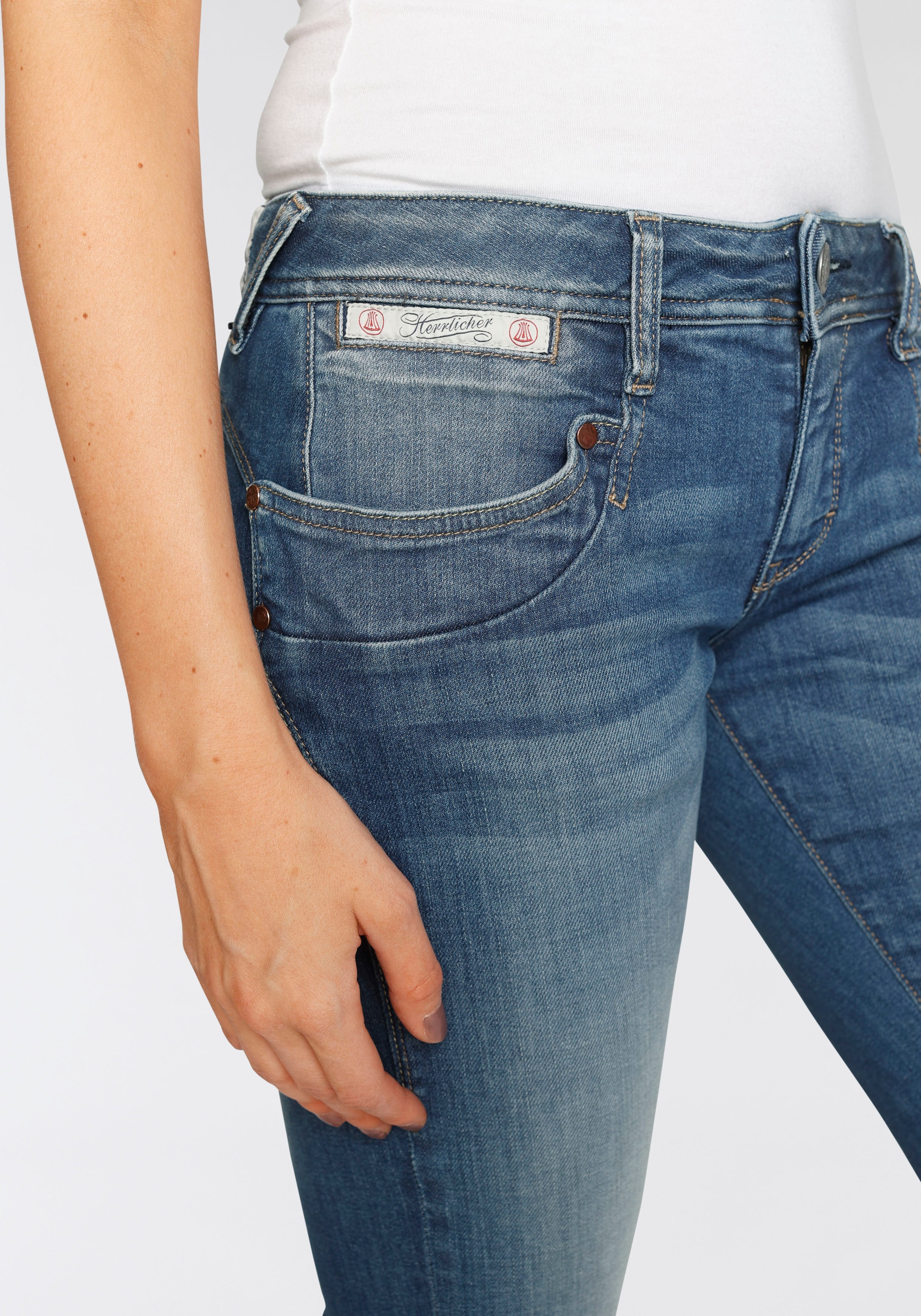 Herrlicher Slim-fit-Jeans »PIPER SLIM dank Kitotex Technology umweltfreundlich kaufen ORGANIC«
