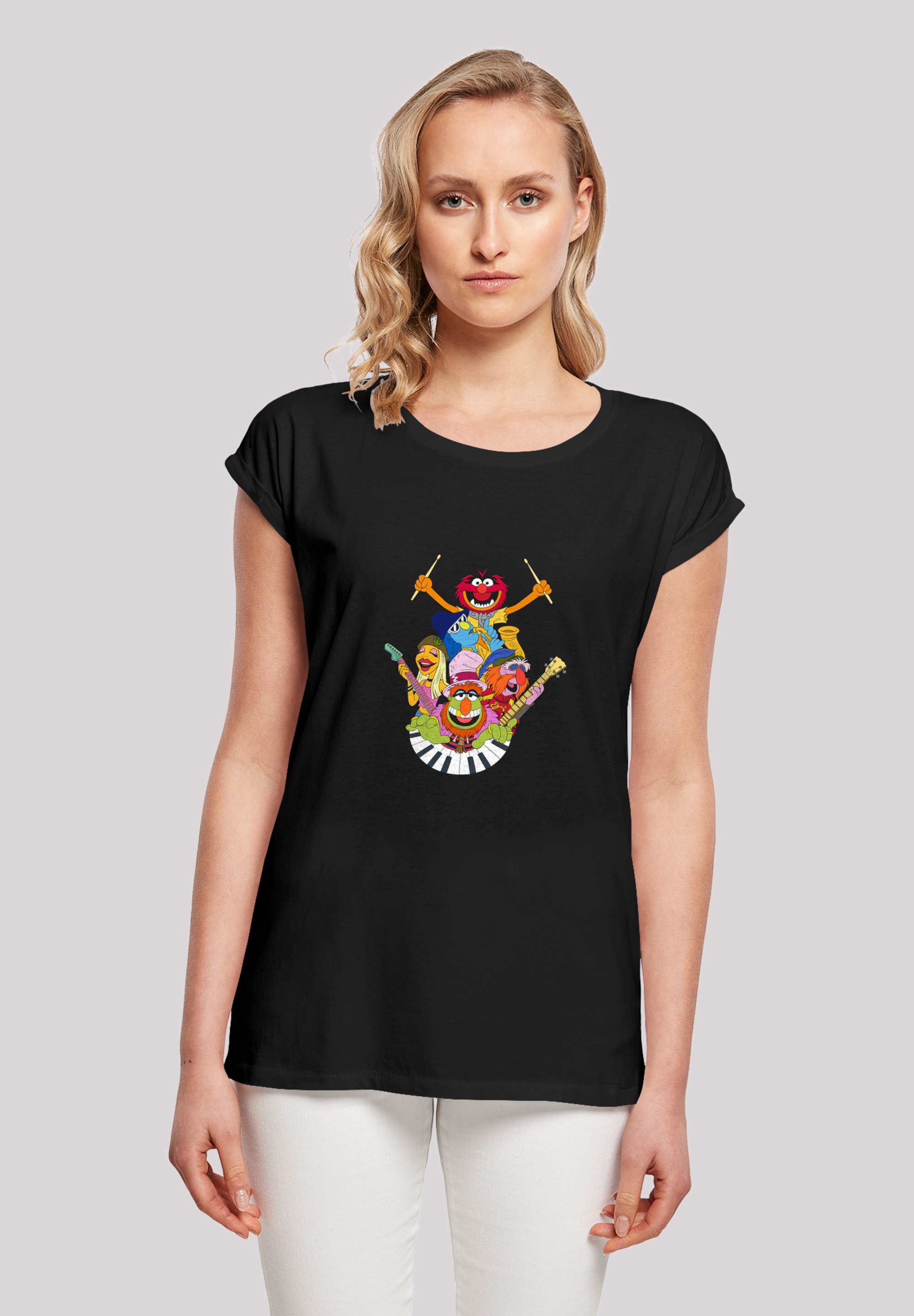 F4NT4STIC T-Shirt »Disney Muppets Dr. Teeth and The Electric Mayhem«, Print  bestellen | I\'m walking | T-Shirts