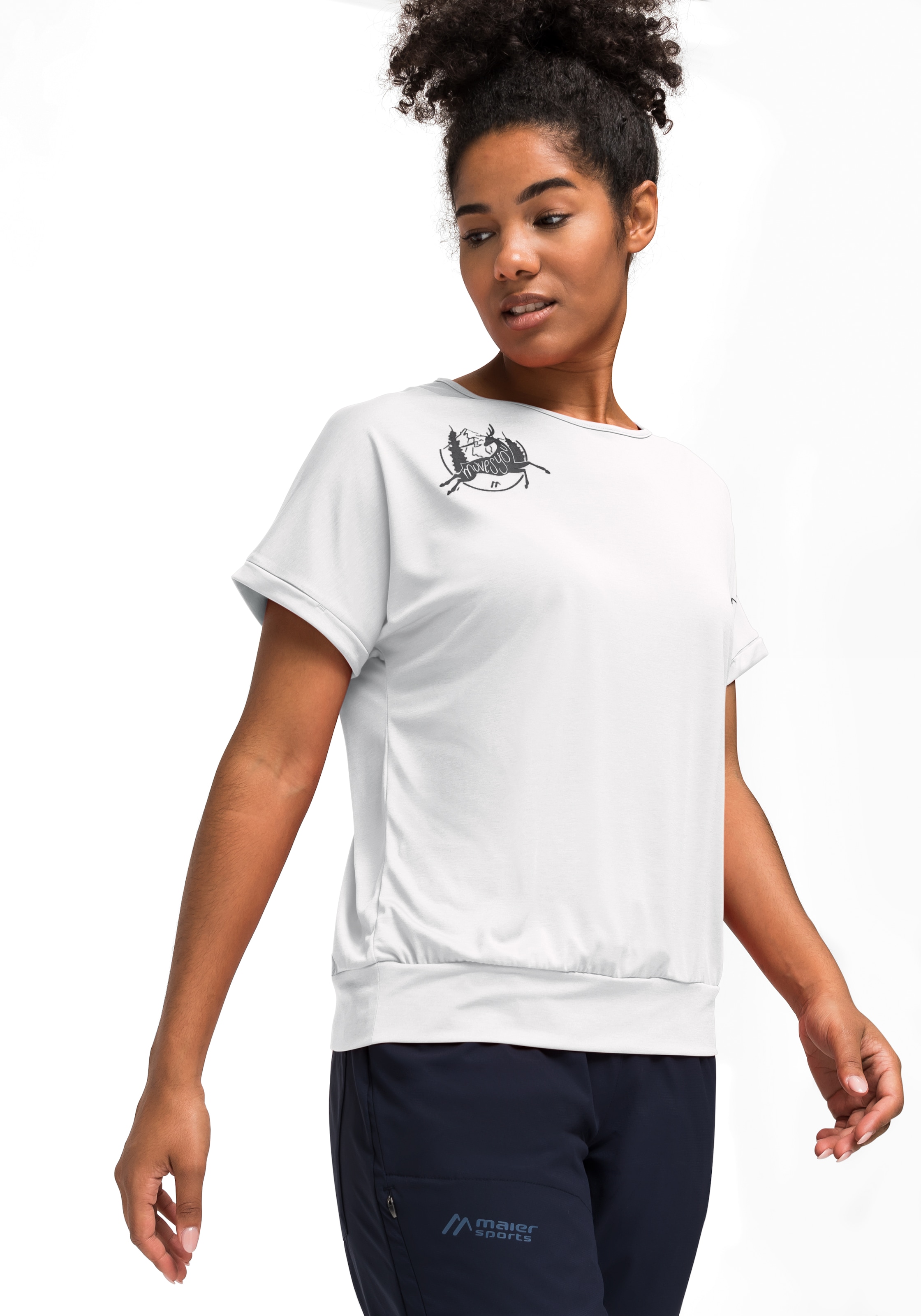 W«, Freizeit für »Setesdal shoppen Sports Kurzarmshirt und Wandern Damen Maier T-Shirt